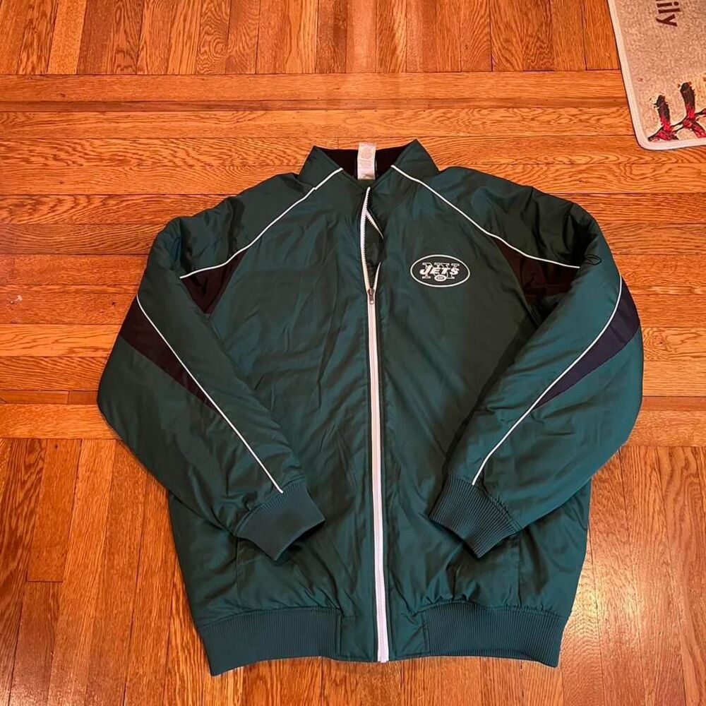 Y2K New York‎ jets Reebok puffer jacket